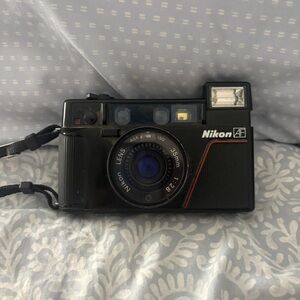 Nikon AF Black and Red Camera